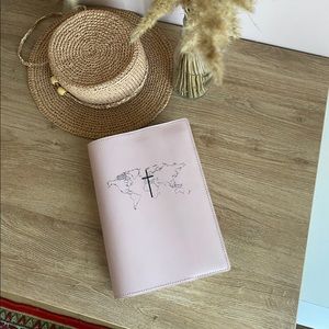 Bible Cover for Women Beautiful Ballet Pink